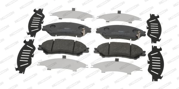 Ön Fren Balata Suzukı Vıtara 1.6L D16aa Ddis Apk416d Dizel 15-> Y.M. / Sx4 S-Cross 1.6L D16aa Ddis A Kk416d Dizel 14-> Ferodo Fdb4884
