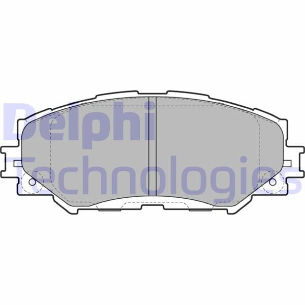 Ön Fren Balata Toyota Aurıs. Corolla 1.6L 1Zr-Fe Zre151 07-11 / 1.33L 1Nr-Fe Nre150 6 Vites 10-12 Delphı Lp2002