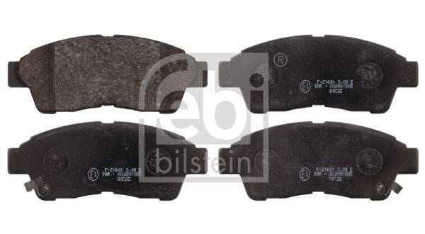 Ön Fren Balata Toyota Corolla 1.6L 4A-Fe Enjeksiyonlu Ae101 Ae111 92-00 / Carına E. Corona 2.0L 3S -Fe St191 St191e 92-98 / Rav4 2.0L 3S-Fe Sxa10 95-00 Febı 16616