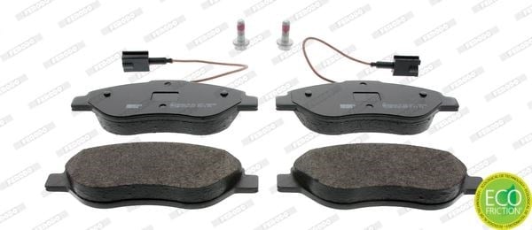 Ön Fren Balatası Fişli Fıat Bravo Iı 08>14 Egea Hb 15> Alfa Romeo Mıto 08>15 Lancıa Delta Iıı 08>14 1.3D Mtj 1.4Tb 1.6D Mtj 1.9D Mtj 2.0D Mtj Büyük Tip Ferodo Fdb1468