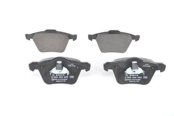 On Fren Balatası Galaxy S Max 06>15 Volvo S60 Iı 10>15 S80 Iı V60 V70 Iıı 10> Xc70 Iı 07> Bosch 0986494245