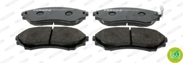 On Fren Balatası Mazda 4 4 B 2500 Ranger 02>06 2.5Td / 3.0Td 06>12 Ferodo Fdb1817
