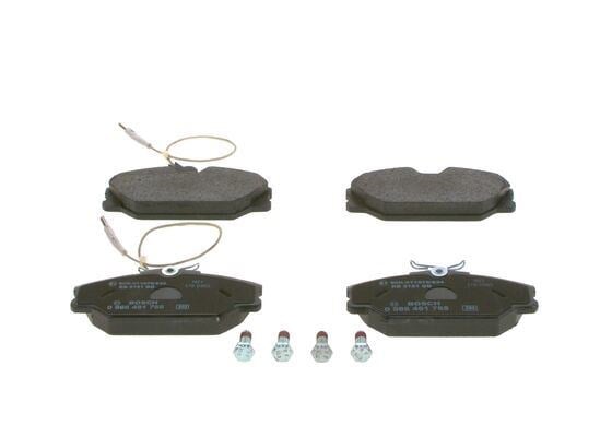 Ön Fren Balatası Renault Laguna 97>01 Safrane Iı 96>02 Megane I 97>01 Scenıc Megane Sc Nic 97>02 1.4 1.6 1.8 1.9D 2.0 2.2D Bosch 0986461765
