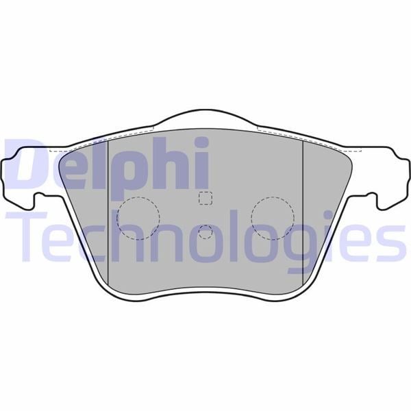 On Fren Balatası Volvo S60 00> S70 97>00 S80 98> V70 97>07 V70 01>07 Xc70 00> Xc90 02>12 16 Jant Delphı Lp1787