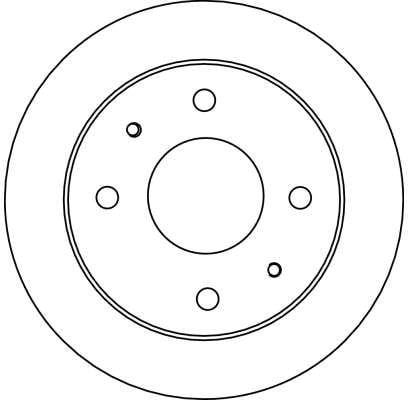 Ön Fren Diski Dolu Tip Hyundaı Atos 1.0L G4hc 98-03 230 Çap X 4 Bijon - Takım Disk Fiyatıdır Trw Df4132