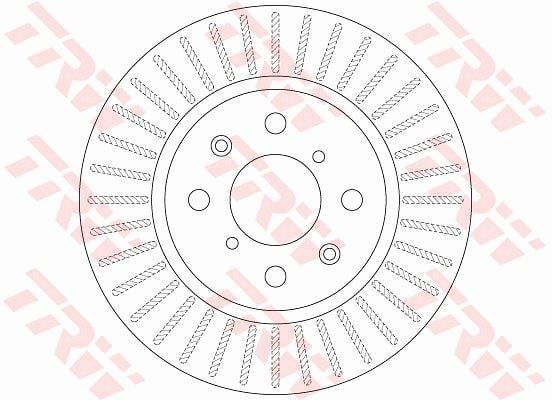 Ön Fren Diski Hava Kanallı Suzukı Swıft 1.2L K12b Azg412 11-17 256 Çap X 4 Bijon - Takım Disk F İyatıdır Trw Df6232