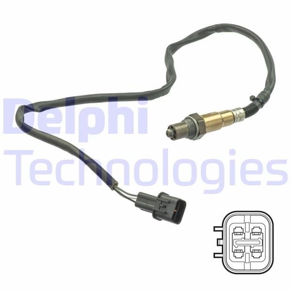 Ön Oksijen Sensörü Accent-Elantra-İ20-İ25-İ30-İ30 Cw-İx20 10-2007> Delphı Es21157-12B1