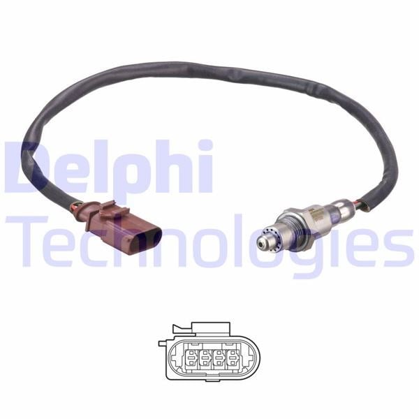 Ön Oksijen Sensörü Audı-Seat-Skoda-Vwaudı A3-Seat Leon-Skoda Octavia-Vw Golf.Touran Delphı Es21155-12B1