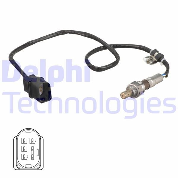 Ön Oksijen Sensörü Audı-Seat-Skoda-Vwaudı A3.A3 Cabrio.A3 Sportback-Seat Altea.Altea Xl.Leon.Toledo- Delphı Es21102-12B1