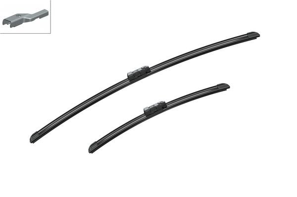 Ön Silecek Süpürge Takımı Opel Adam 12>19 Peugeot Partner 08> P208 P2008 03 12>19 Cıtroen Berlıngo 0 8> C3 16> Fıat Egea 16> Fıesta 09>17 650 400 Aerotwın Muz Tipi Bosch 3397007414