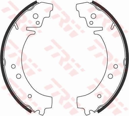 Pabuçlu Balata Kiti Arka Aks Chevrolet Nıva 2123 Fıat 238 238 Lada 1200-1500 Estate-1200-1600-Na Deschda 2120 -Nıva Closed Off-Road Vehicle 2121-2131 -Nova 2105 -Nova Estate 2104 -Prıora Estate Trw Gs8222