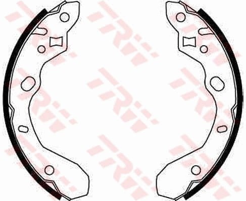 Pabuçlu Balata Kiti Arka Aks Ford Australıa Festıva Wf -Laser Saloon Kn Mazda 323 F Vı Hatchback Bj -323 S Vı Saloon Bj - Trw Gs8661