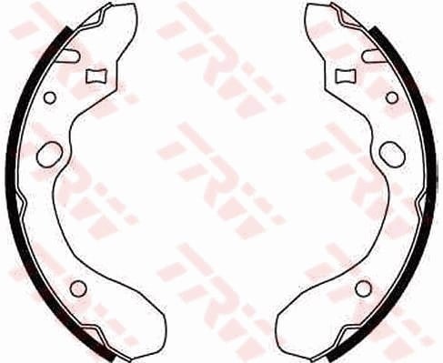 Pabuçlu Balata Kiti Arka Aks Ford Australıa Laser Hatchback Kf Mazda 323 C Iv Bg -323 C V Ba -32 3 F Iv Bg -323 F V Ba -323 F Vı Hatchback Bj -323 P V Ba -323 S Iv Bg -323 S V Ba -323 S Vı Sa Trw Gs8582