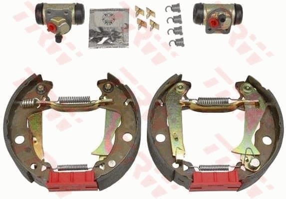 Pabuçlu Balata Kiti Arka Aks Renault 12 117 -12 Toros Estate-14 121 -18 134 -Fuego 136 - Trw Gsk1013