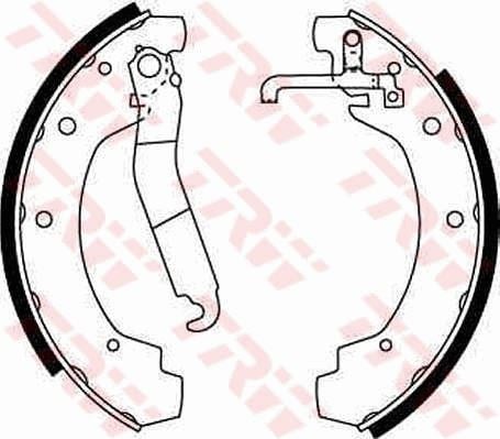 Pabuçlu Balata Kiti Arka Volkswagen-Lt 28-35 I Bus 281-363 -Lt 28-35 I Platform/Chassis 281-363 -L Trw Gs8151