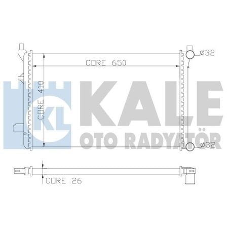 Radyatör 200-200D-230.4 W115 3 Sıra Ps Kale 0900173Ps