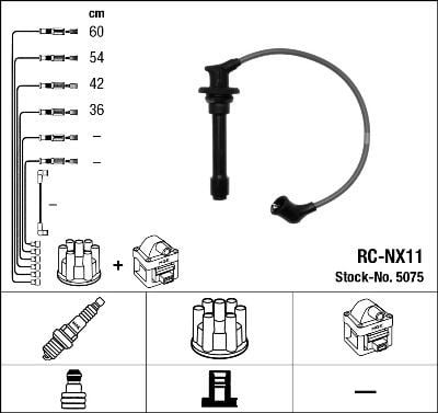 Rc-Nx11 Ateşleme Kablosu Ngk 5075