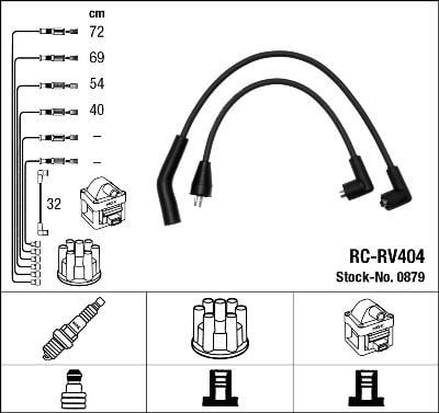 Rc-Rv404 Ateşleme Kablosu Ngk 0879