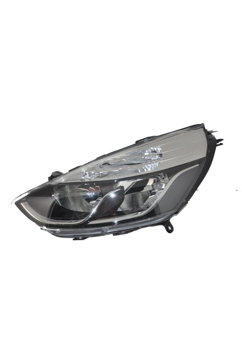 Renault Clio 4 - IV 2012-2020 Sağ Far Lambası Krom Çıtalı Motorlu 260106624R - AYFAR 202320