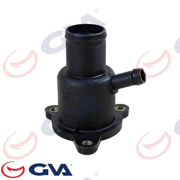 Termostat Yuvası Flanşı Clıo-Kangoo-Megane-Dacıa Logan 1.4-1.6 K4j-K4m Plastik / Borulu Gva 5111620