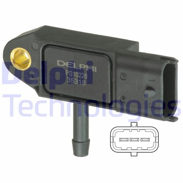 Turbo Basınç Sensörü Kng 1.5 Dcı Clıo 1.5 Dci Logan 1.5 Dci Modus 1.5 Trafic 1.9 Dci Scenıc 1.9 Dci Delphı Ps10228
