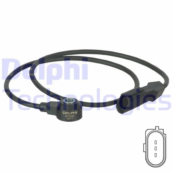 Vuruntu Sensörü - Audı A4. A6. Seat Exeo. Skoda Superb. Vw Passat 01/99> Delphı As10207