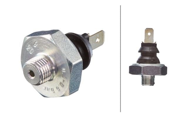 Yağ Basınç Şalteri.12V.Siyah.1-Kutuplu.Açıcı.Alfa Romeo 33-166-Gtv-Romeo-Spider Hella 6Zl003259351