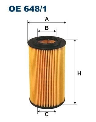 Yag Fıltre Elemanı Astra Classıc 99>02 G Vectra B C Sıgnum 03>08 Frontera Sıntra 2.0 2.2 Dth 2.2 Dtı X20dth Y20dth Y22dtr X22dth Fıltron Oe648.1