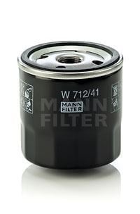 Yağ Filtresi Astra G 98-05 -Astra H-Combo 05- -Corsa C 00- -Vectra C 02- 1.4-1.6-1.6-1.8 16V-2.0T Mann W712.41