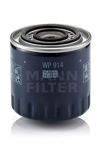 Yağ Filtresi Renault Safrane 2.5 Td 113Hp 12/92-07/96 Mann Wp914