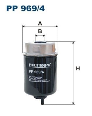Yakıt Filtresi Blueprınt Fıltron Pp969.4