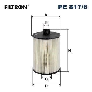 Yakıt Filtresi Jumpy Iıı-Expert Van 1.5-2.0 Bluehdi 18> Scudo Van 1.5-2.0 Mtj 22> Proace Van 1.5-2.0 D4d 19> Vıvaro C 1.5-2.0 K10 19> Euro-6D 107X84x20.5Mm Fıltron Pe817.6