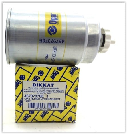 Yakıt Filtresi Peugeot Boxer 00>06 2.0 Hdı 2.8 Hdı Alfa Romeo 147-156-166 1.9 Jtd 2.4 Jtd Fıat Strad A 03> Stilo 01>06 Palıo 01> Ducato 01>06 Bravo 01>06 1.9 Jtd 2.0 Jtd 2.8 Jtd Op 46797378E