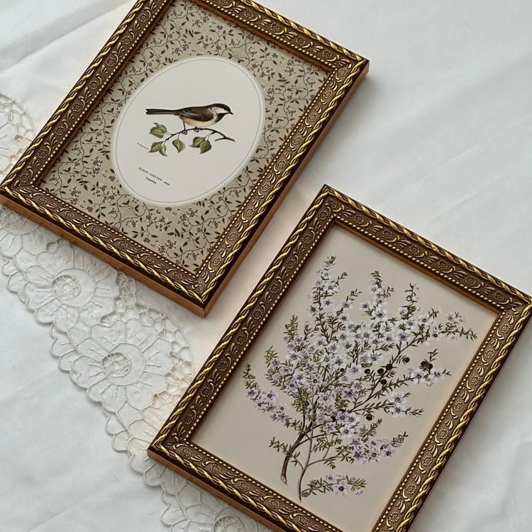 Vintage Flora Fauna 2’li Set