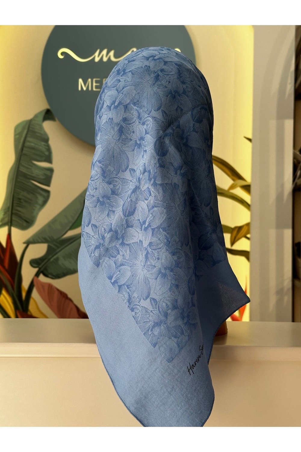 Harem Scarf Gold Derin Eşarp