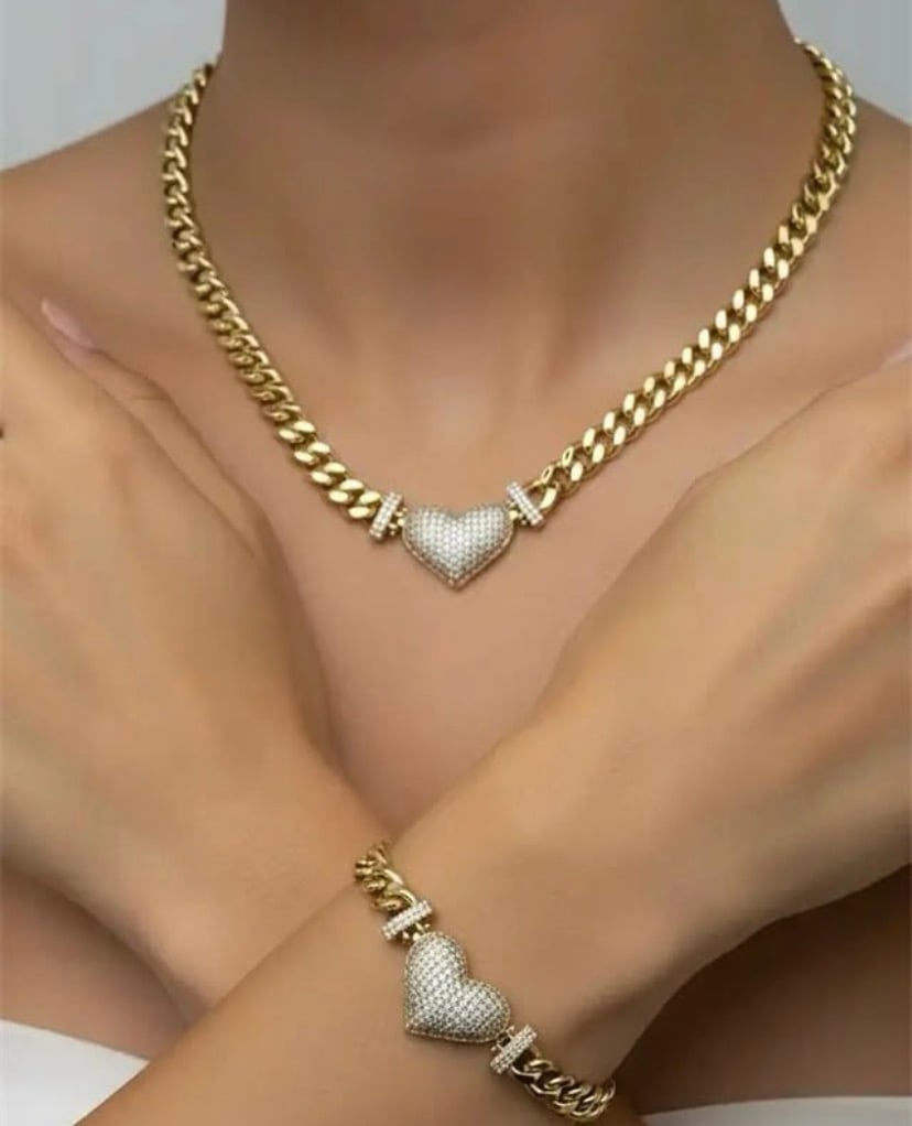 14K GOLD ALTIN KAPLAMA SET