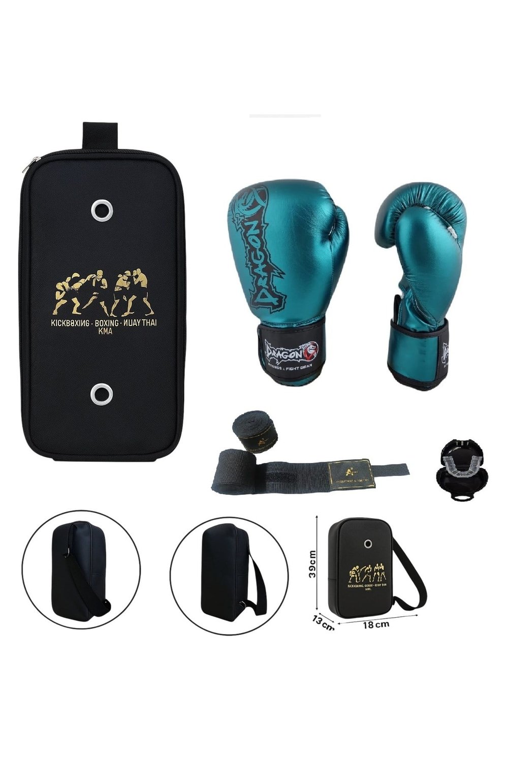 Favela Kick Boks Eldiveni Boks Eldiveni Muay Thai Eldiveni 3lü Set ve Eldiven Taşıma Çantalı