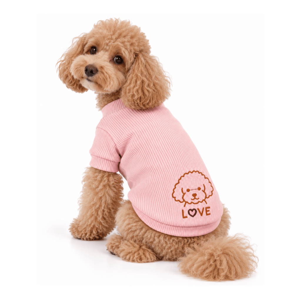 GC-2913 PUPPY - PUDRA KAŞKORSE TİŞÖRT