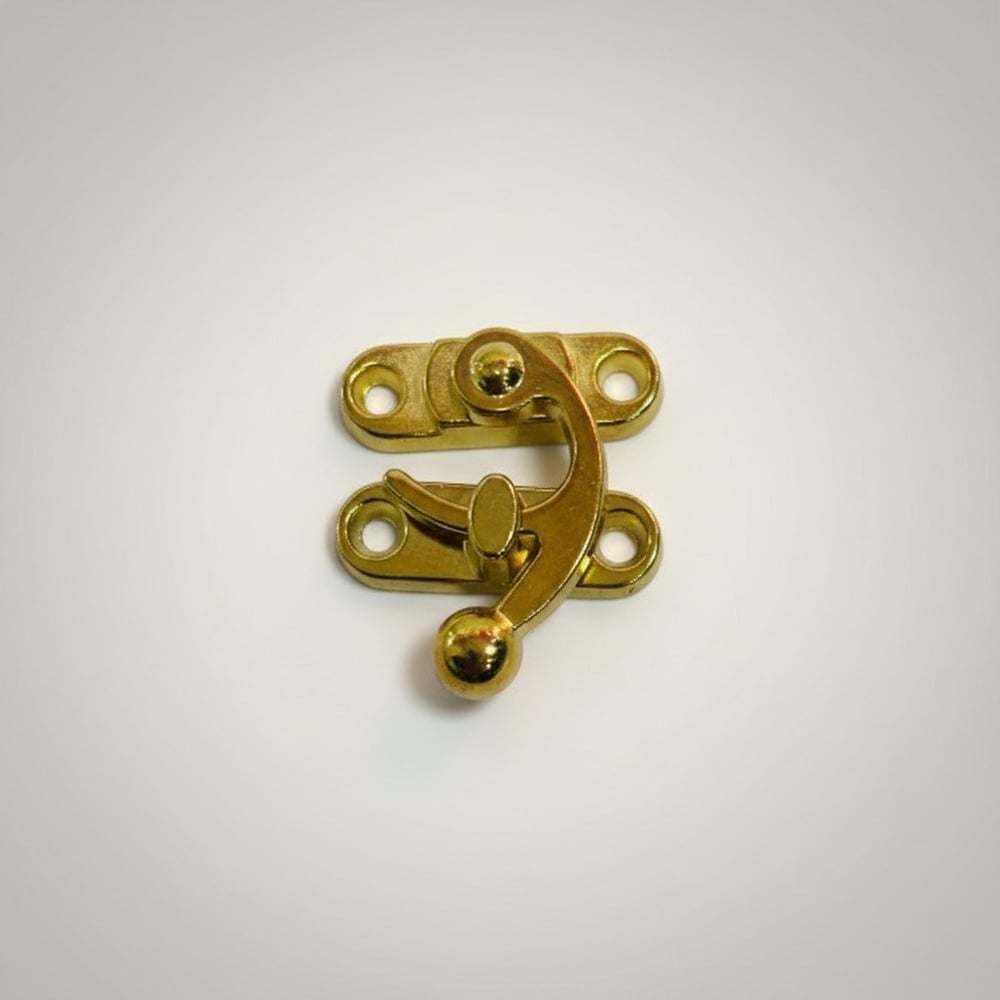 Kutu Kilidi Sandık Kilidi Emniyet Kilidi 2 cm Nikel, Antik, Gold ve Light Gold (Min. 4 Adet)