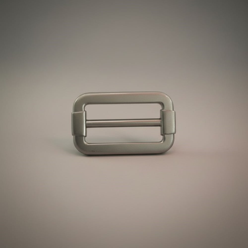 Metal Ayar Tokası 3 cm Mat Nikel (Min. 4 Adet)