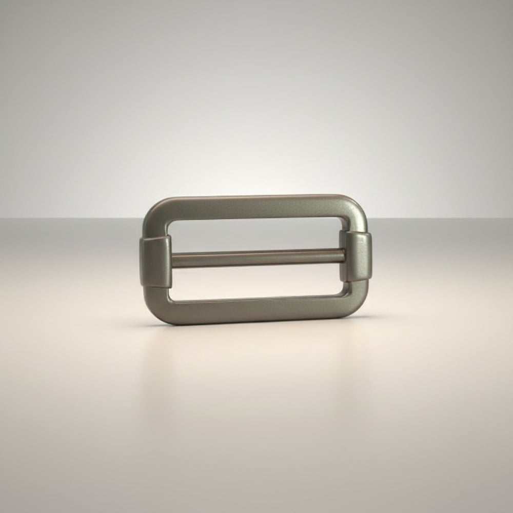 Metal Ayar Tokası 3.8 cm Mat Nikel (Min. 4 Adet)