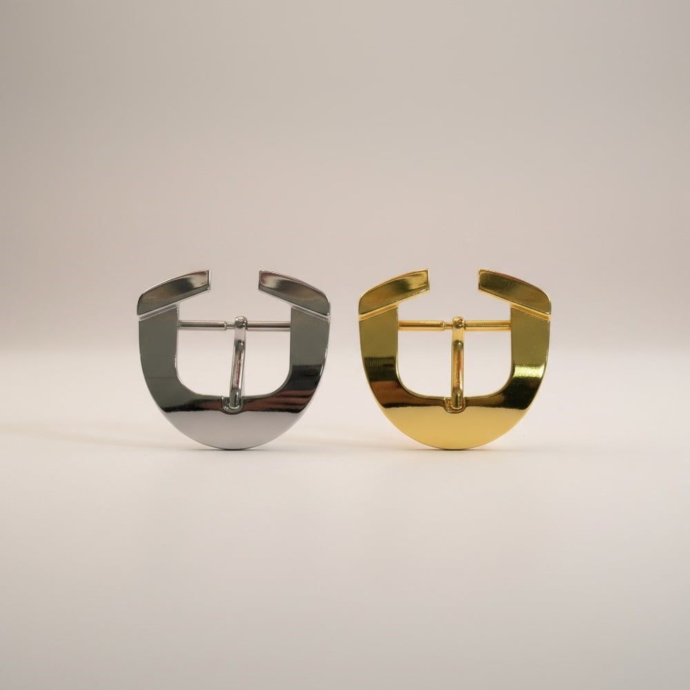 Metal Çanta ve Ayakkabı Tokası Metal Dilli 3.2 cm Nikel ve Gold (Min. 4 Adet)