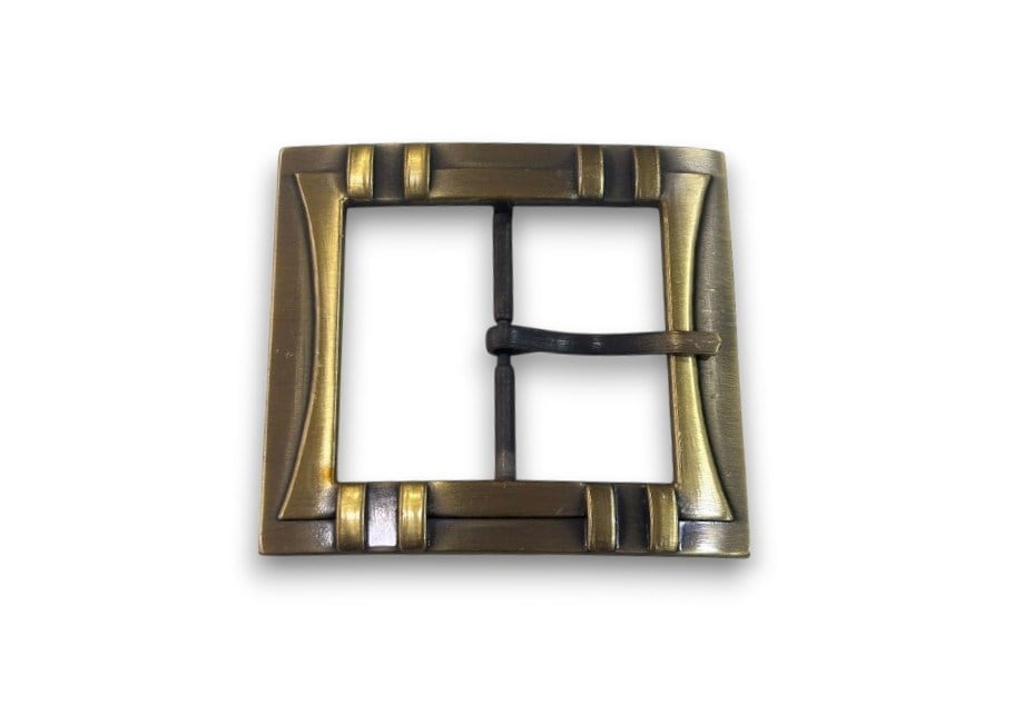 Metal Kemer Tokası-Antik4 cm-Klasik Köşeli