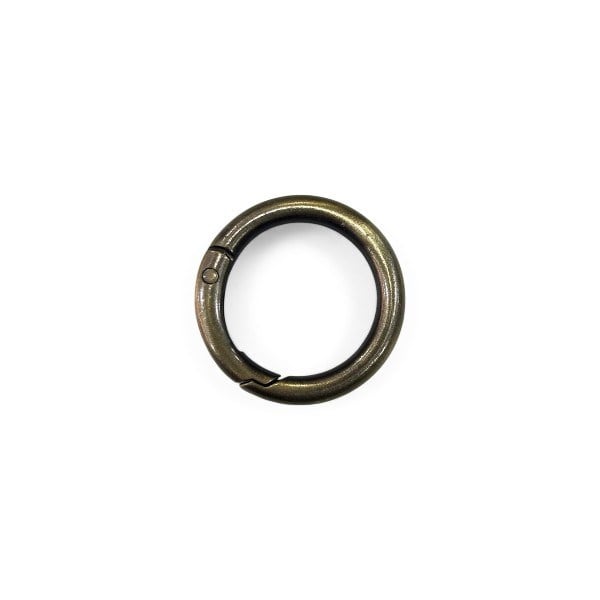 Yaylı Halka 2.5 cmx 5 mm (10 Adet) Gold ve Antik