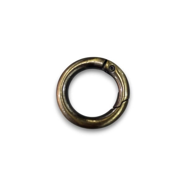 Yaylı Halka 2 cmx 5 mm (10 Adet) Antik ve Gold