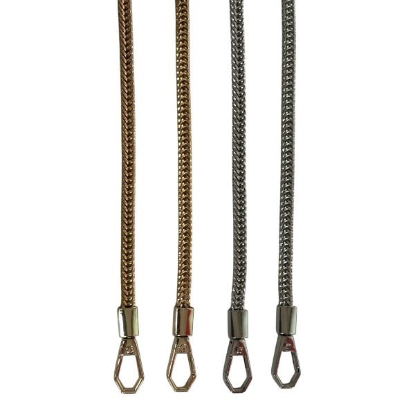 Yılan Model Çanta Zinciri 120 cm Nikel ve Light Gold