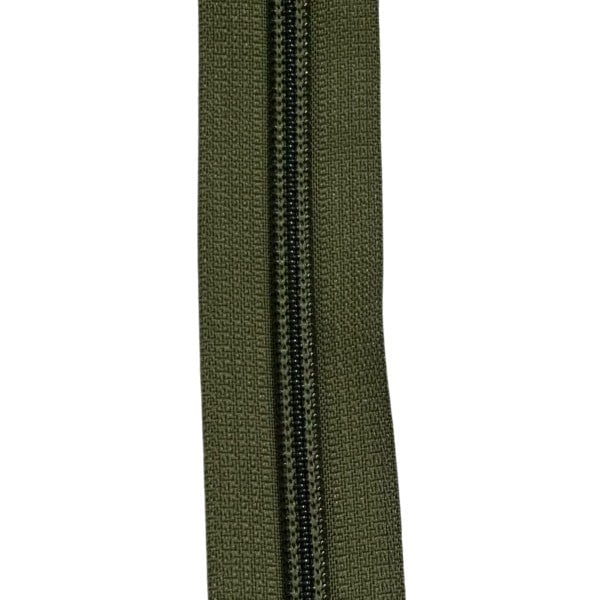 YKK Fermuar Tip 8 Haki (Min. 3 Metre)