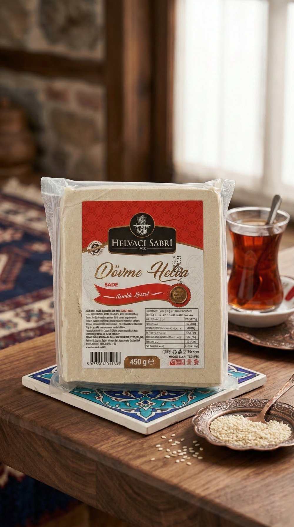 Helvacı Sabri Sade Dövme Helva