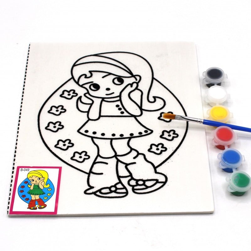 Boyama Seti Kabartmalı Model B-049