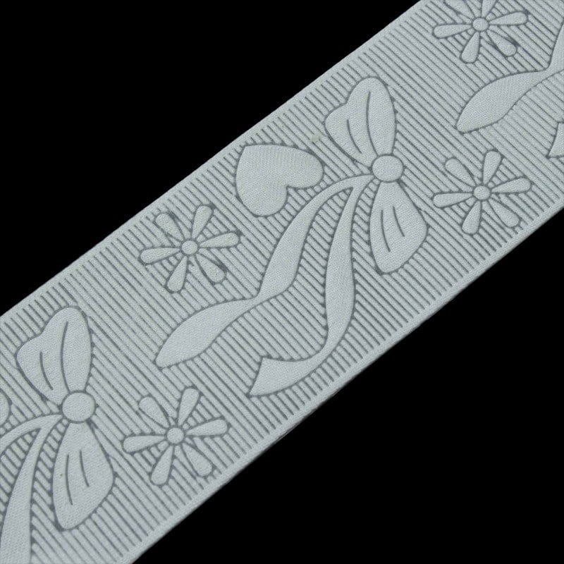 Grogren Kurdele 4 Cm Fiyonk Desenli